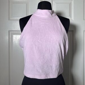 Lavender Halter Neck Top